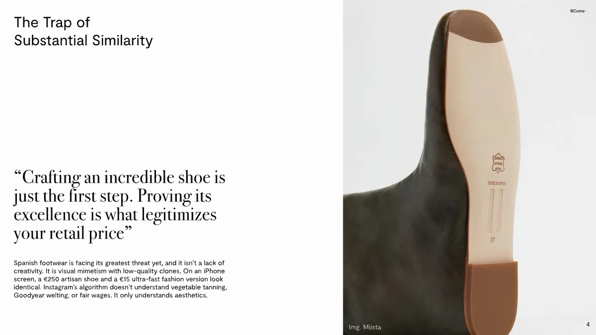 The Made in Spain Footwear Value Gap - Introduction
